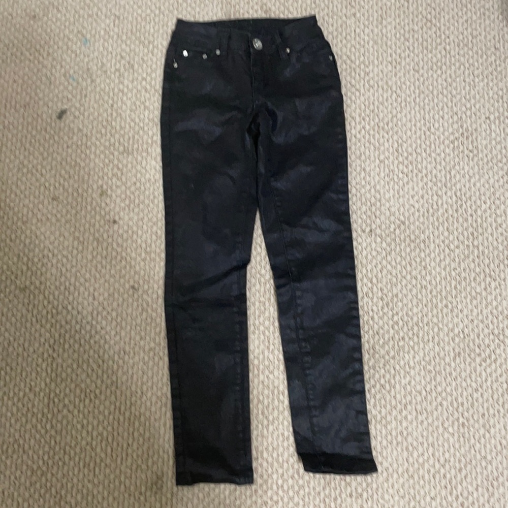 Black jeans with pockets from justice